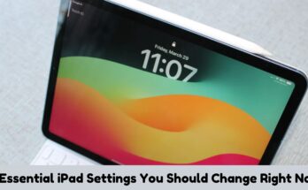 10 Essential iPad Settings