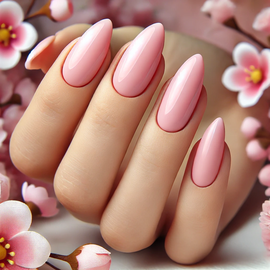 Soft & Pastel Pink Nails